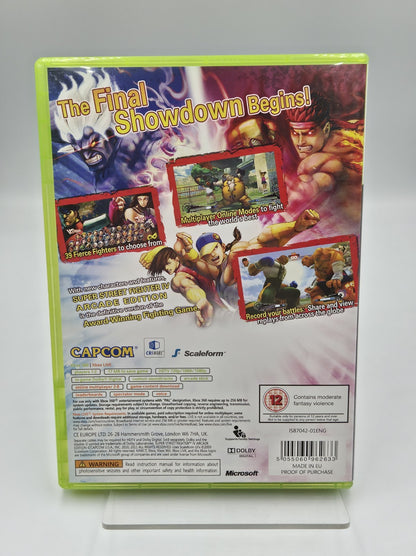 XBOX360 Spiel Super Street Fighter IV Arcade Edition mit OVP und Anleitung 