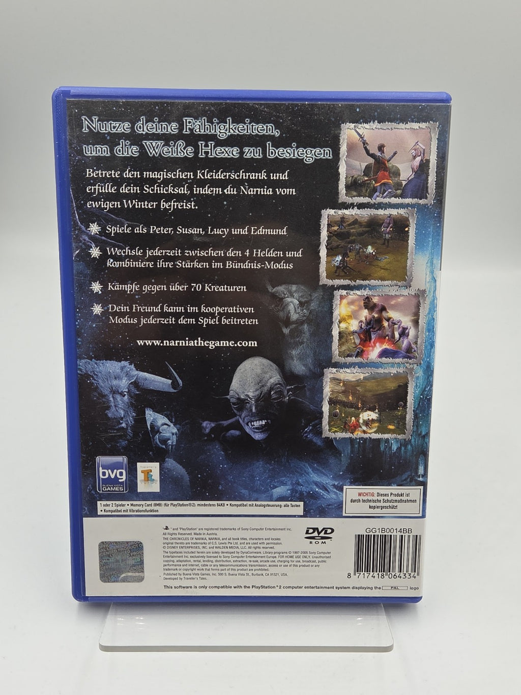 PS2 Playstation 2 Spiel Die Chroniken von Narnia mit OVP und Anleitung Deutsch