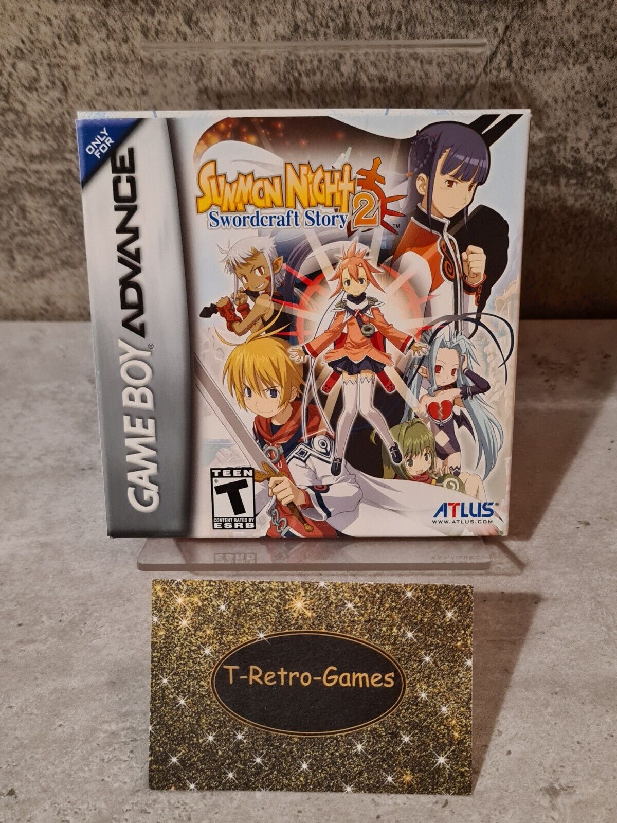 Game Boy Advance Summon Night Swordcraft Story 2 mit OVP und Anleitung USA - T-Retro-Games 