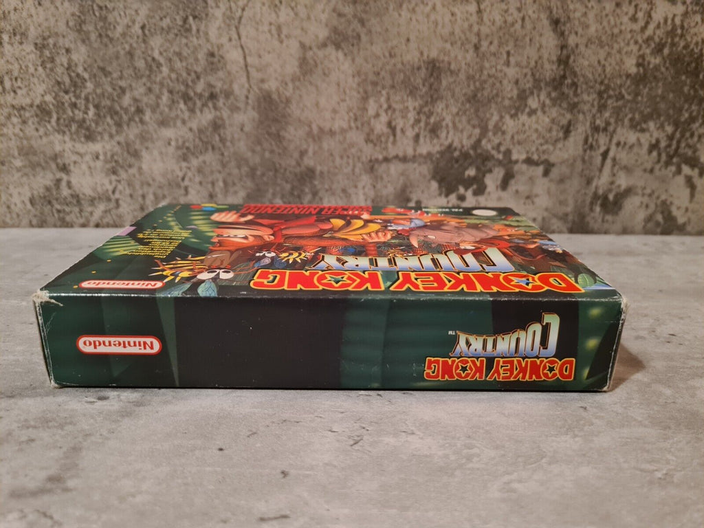 SNES Super Nintendo Donkey Kong Country mit OVP und Anleitung FRG - T-Retro-Games 