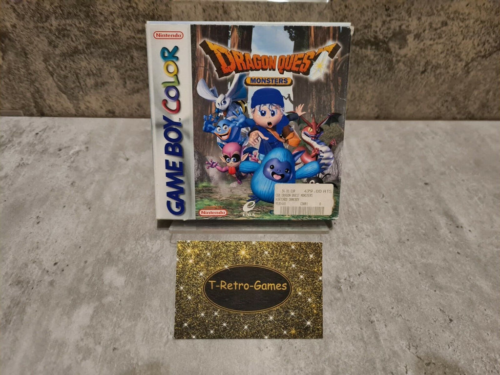 Nintendo Gameboy Color Dragon Quest Monsters mit OVP und Anleitung NOE - T-Retro-Games 