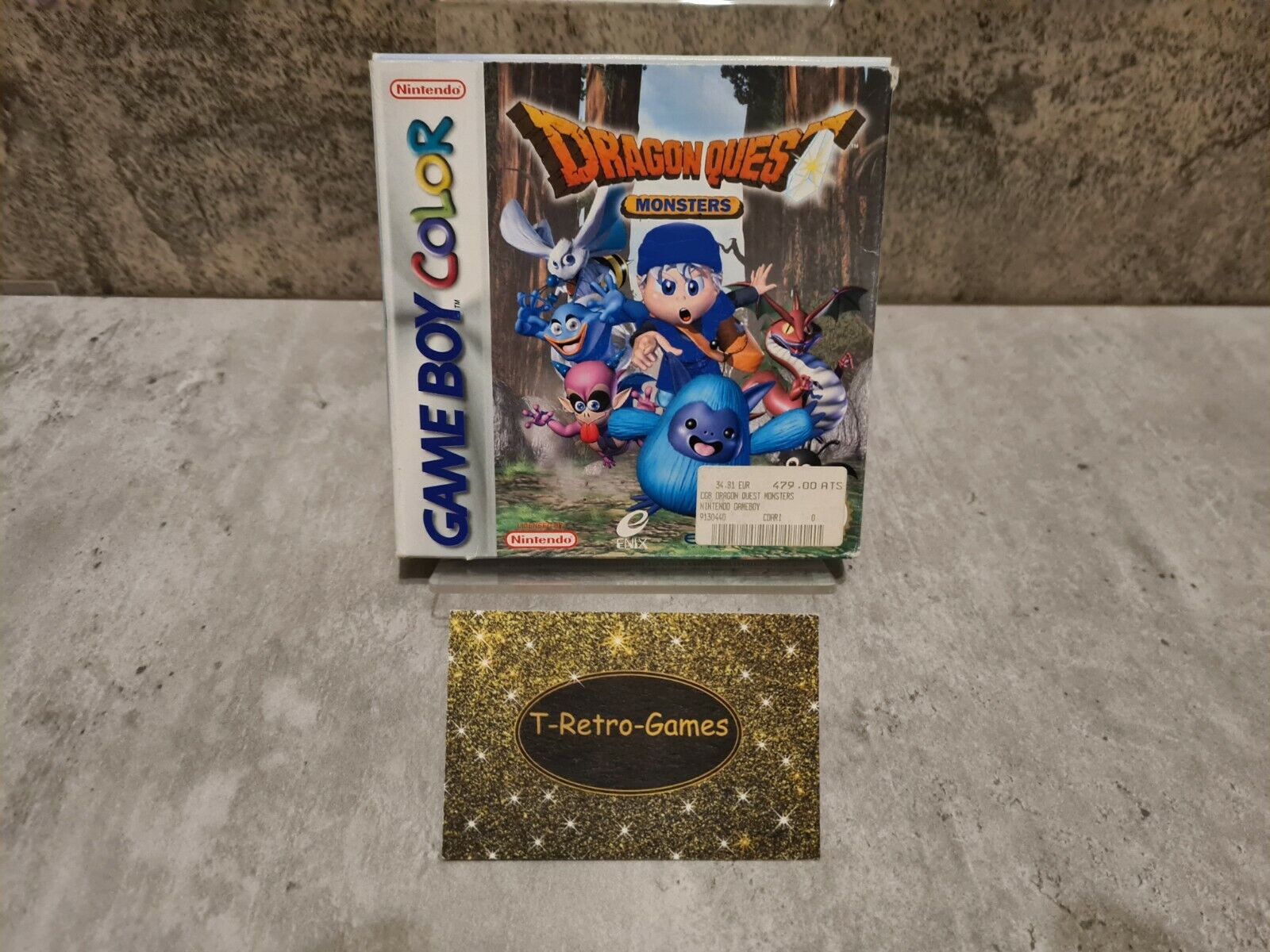 Nintendo Gameboy Color Dragon Quest Monsters mit OVP und Anleitung NOE - T-Retro-Games 