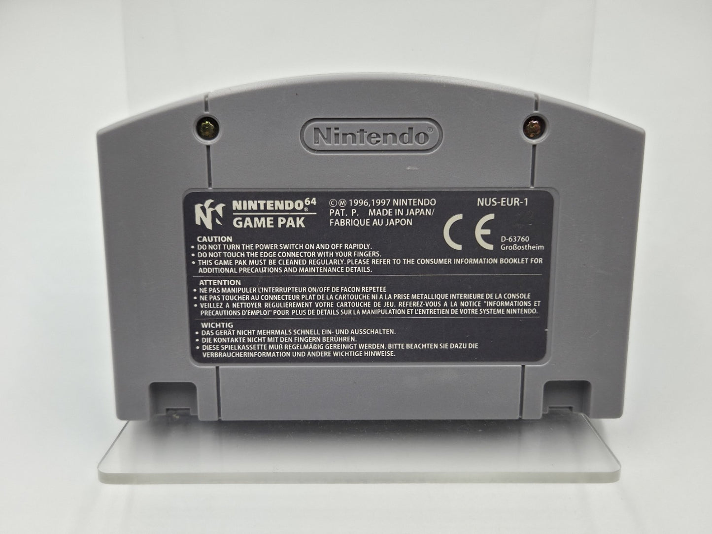 N64 Nintendo 64 Spiel All-Star Tennis 99 EUR Modul