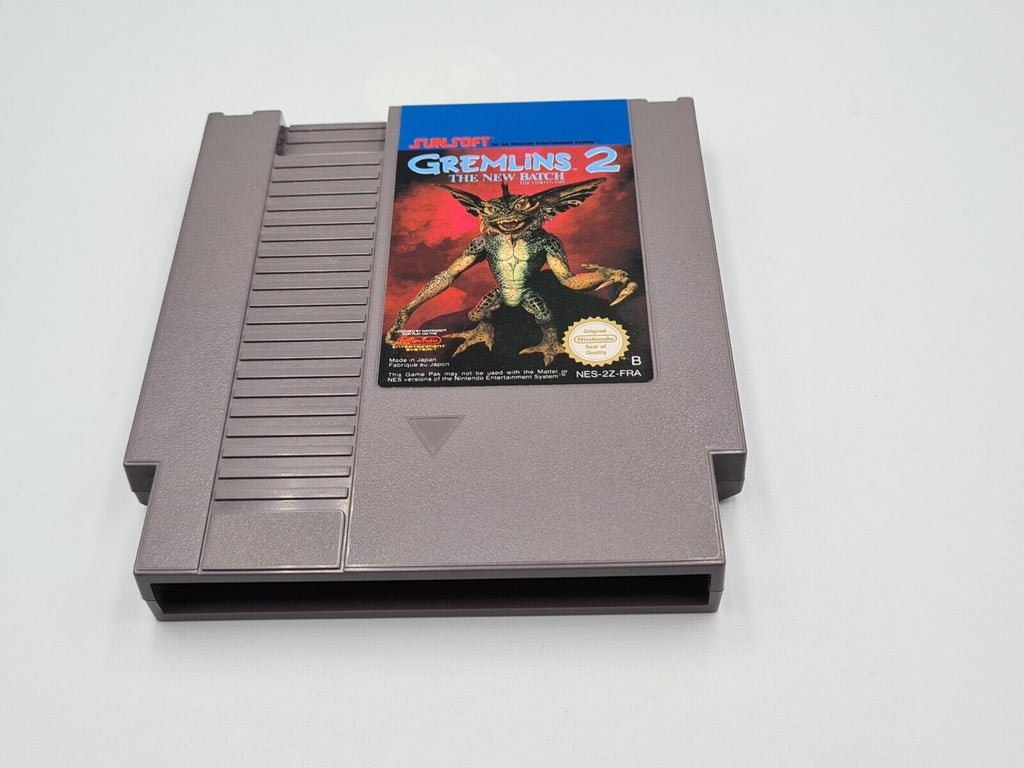 NES Gremlins 2 The New Batch The Video Game mit OVP und Anleitung FRA - T-Retro-Games 