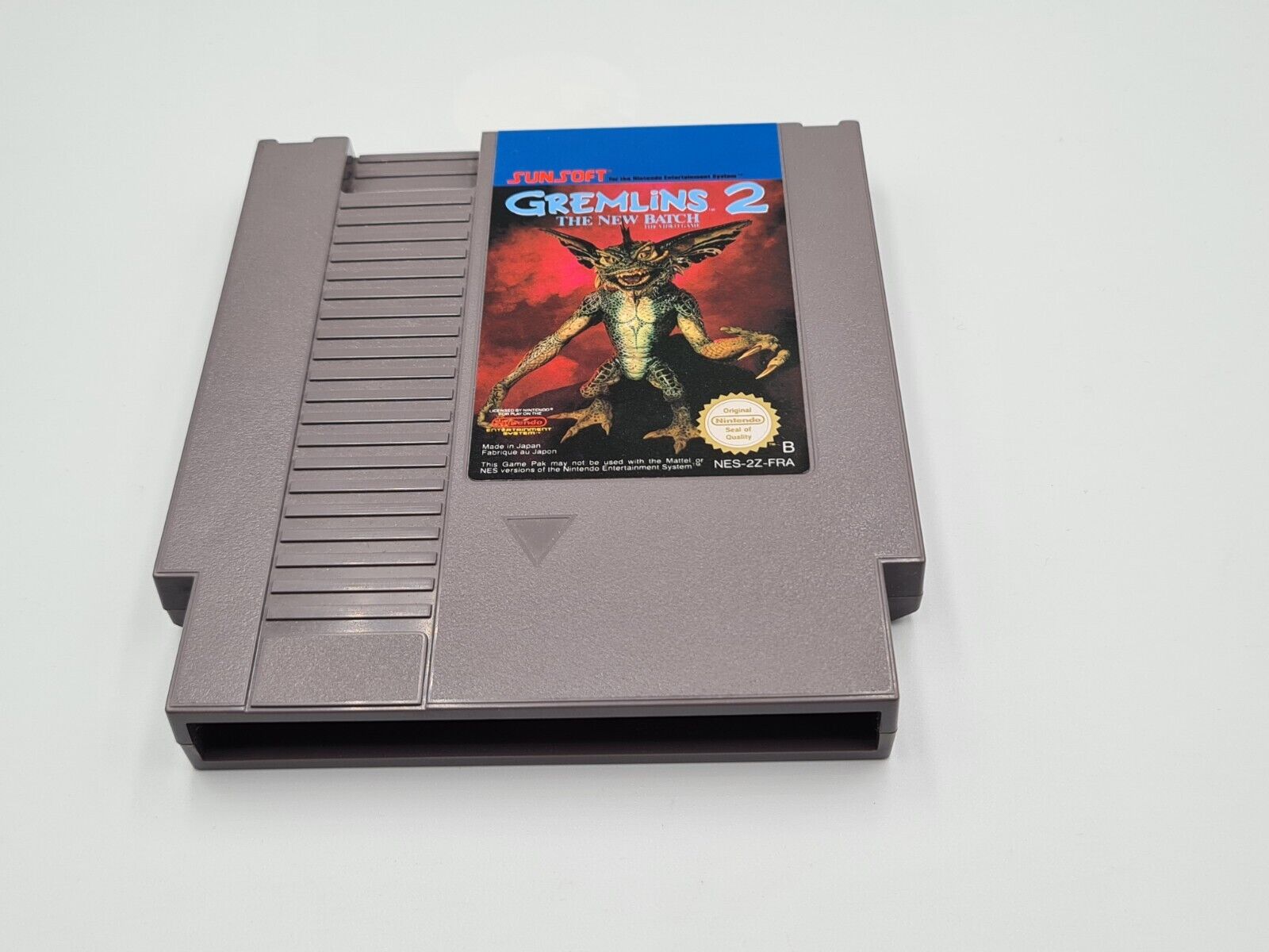 NES Gremlins 2 The New Batch The Video Game mit OVP und Anleitung FRA - T-Retro-Games 