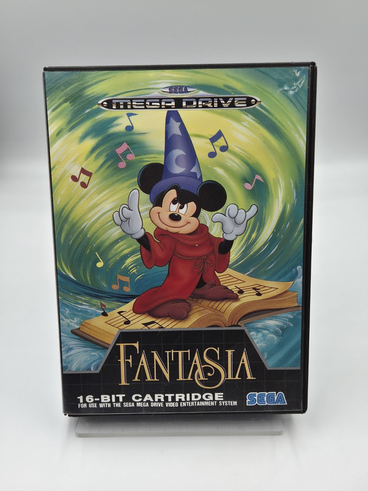 Sega Mega Drive Spiel Fantasia mit OVP und Anleitung Multilingual 