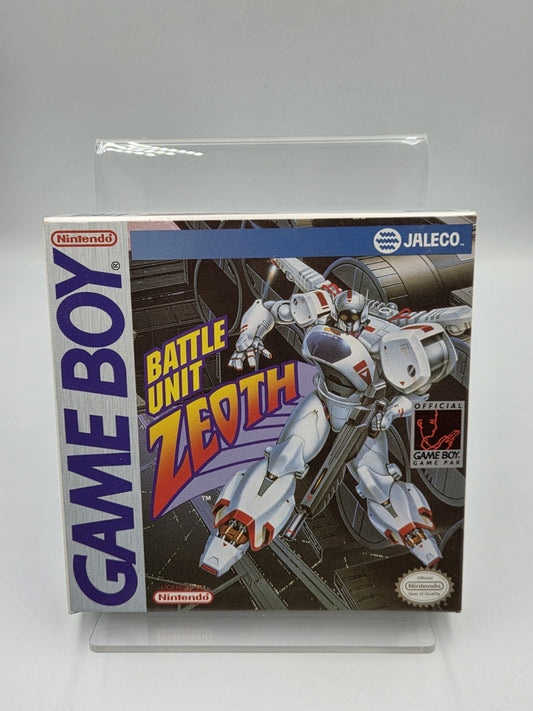 Nintendo Game Boy Classic Spiel Battle Unit Zeoth mit OVP und Anleitung USA