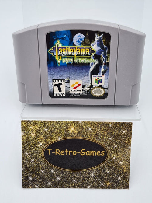 N64 Nintendo 64 Castlevania Legacy of Darkness USA NTSC Modul - T-Retro-Games 