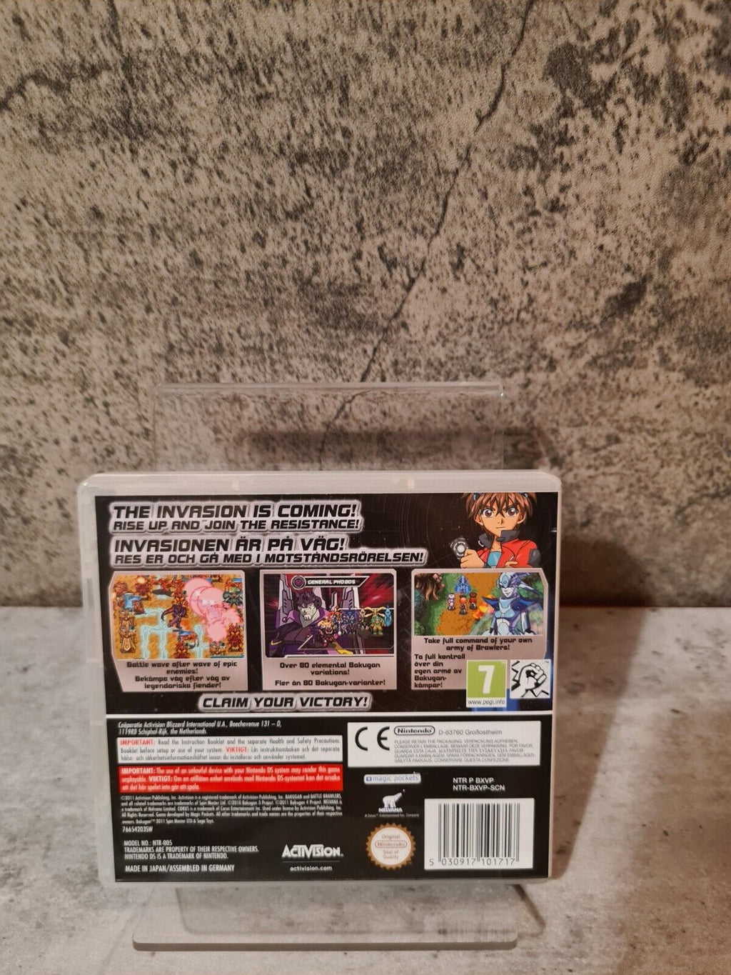 Nintendo DS Bakugan Rise Of The Resistance mit OVP und Anleitung SCN - T-Retro-Games 