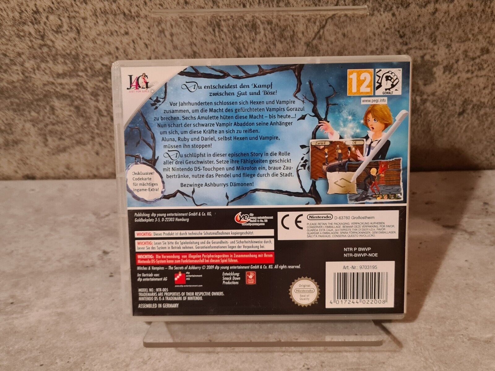 Nintendo DS Witches & Vampires mit OVP und Anleitung NOE - T-Retro-Games 