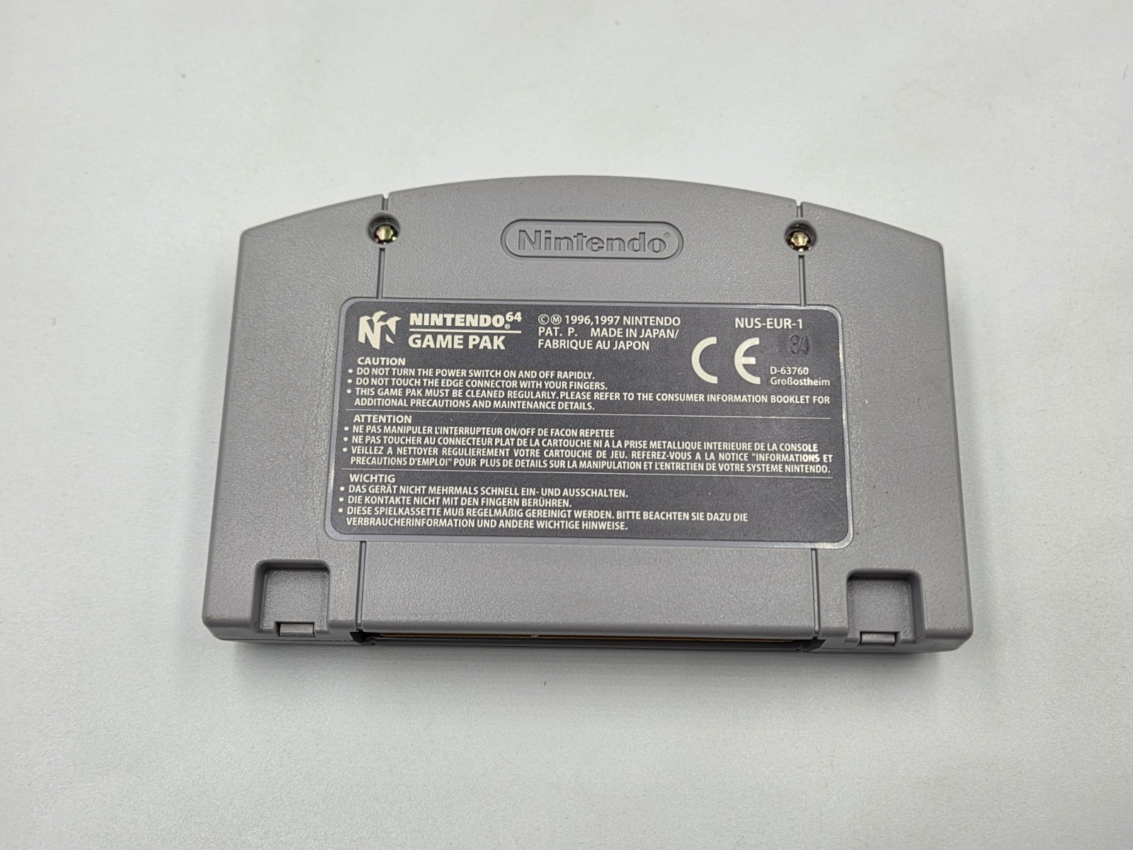 N64 Nintendo 64 Mystical Ninja Starring Goemon mit OVP und Anleitung EUR