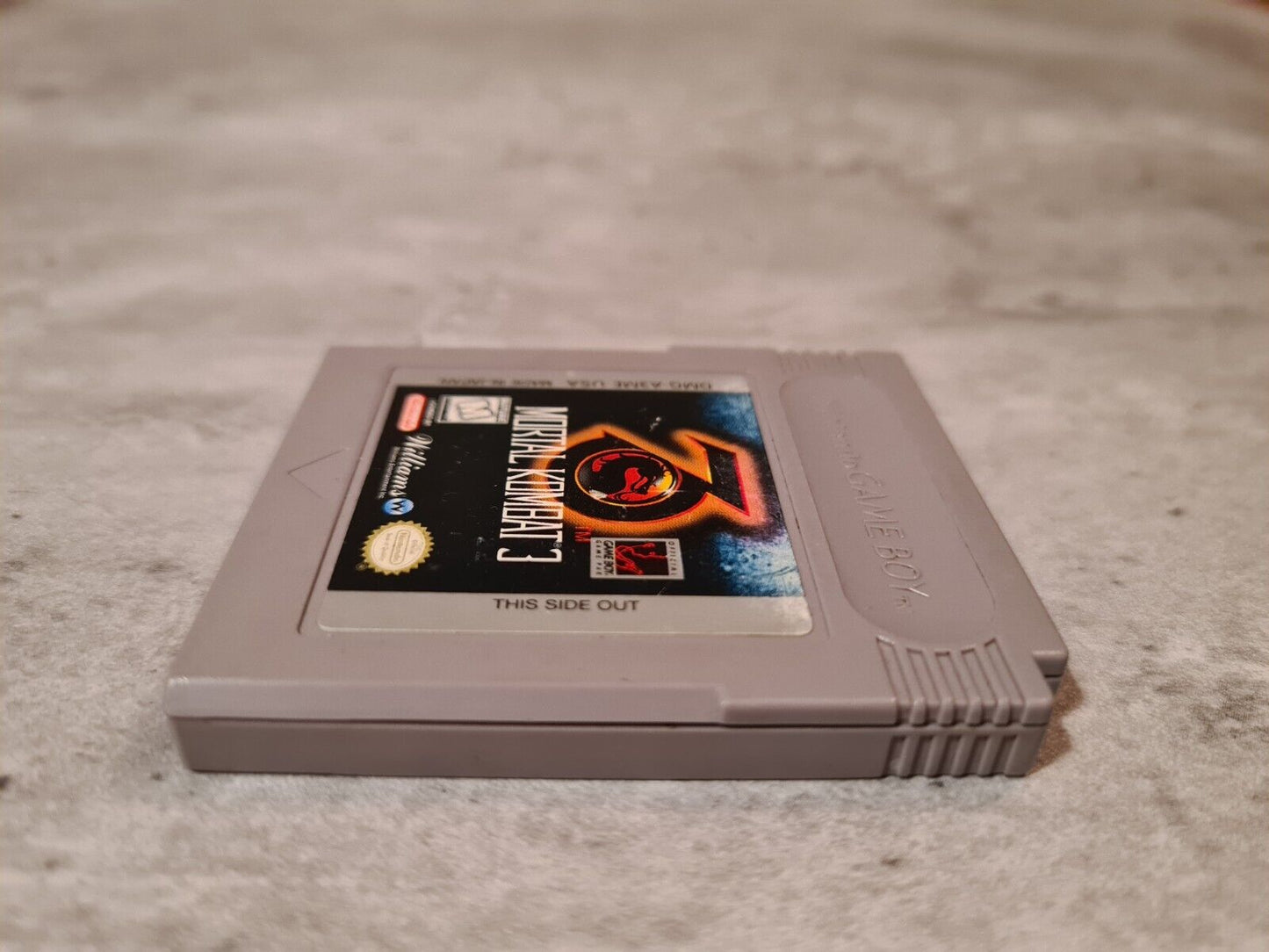 Nintendo Gameboy Classic Spiel Mortal Kombat 3 Modul USA - T-Retro-Games 