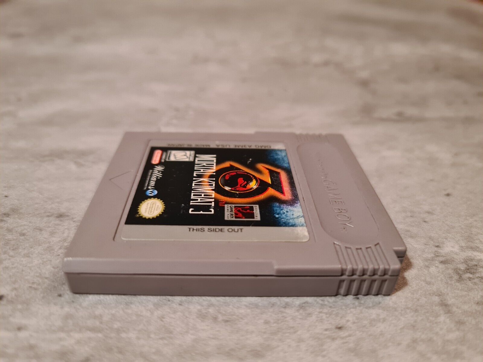 Nintendo Gameboy Classic Spiel Mortal Kombat 3 Modul USA - T-Retro-Games 