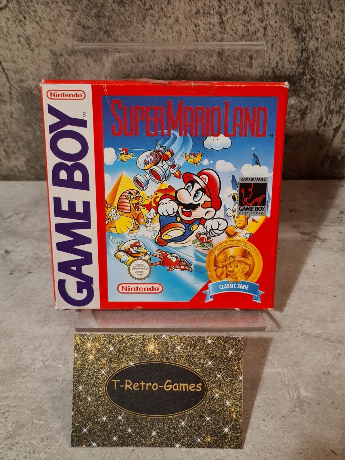 Nintendo Game Boy Classic Super Mario Land mit OVP und Anleitung NOE - T-Retro-Games 