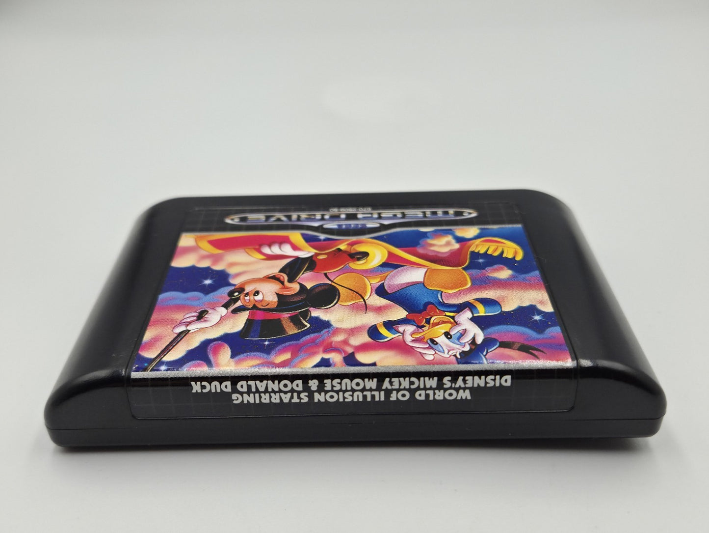 Sega Mega Drive Spiel World of Illusion mit OVP und Anleitung Multilingual 
