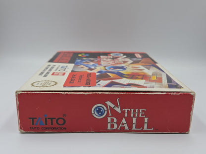 SNES Super Nintendo On The Ball mit OVP und Anleitung FAH
