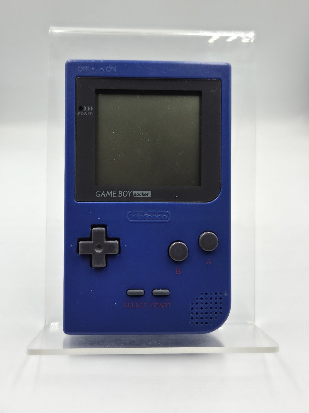 Nintendo Game Boy Pocket Blau Blue Konsole Console mit Case  