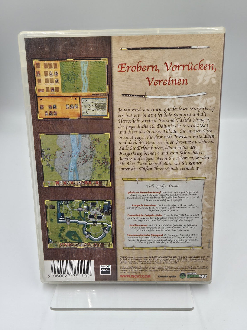 PC-CD Rom Spiel Takeda OVP