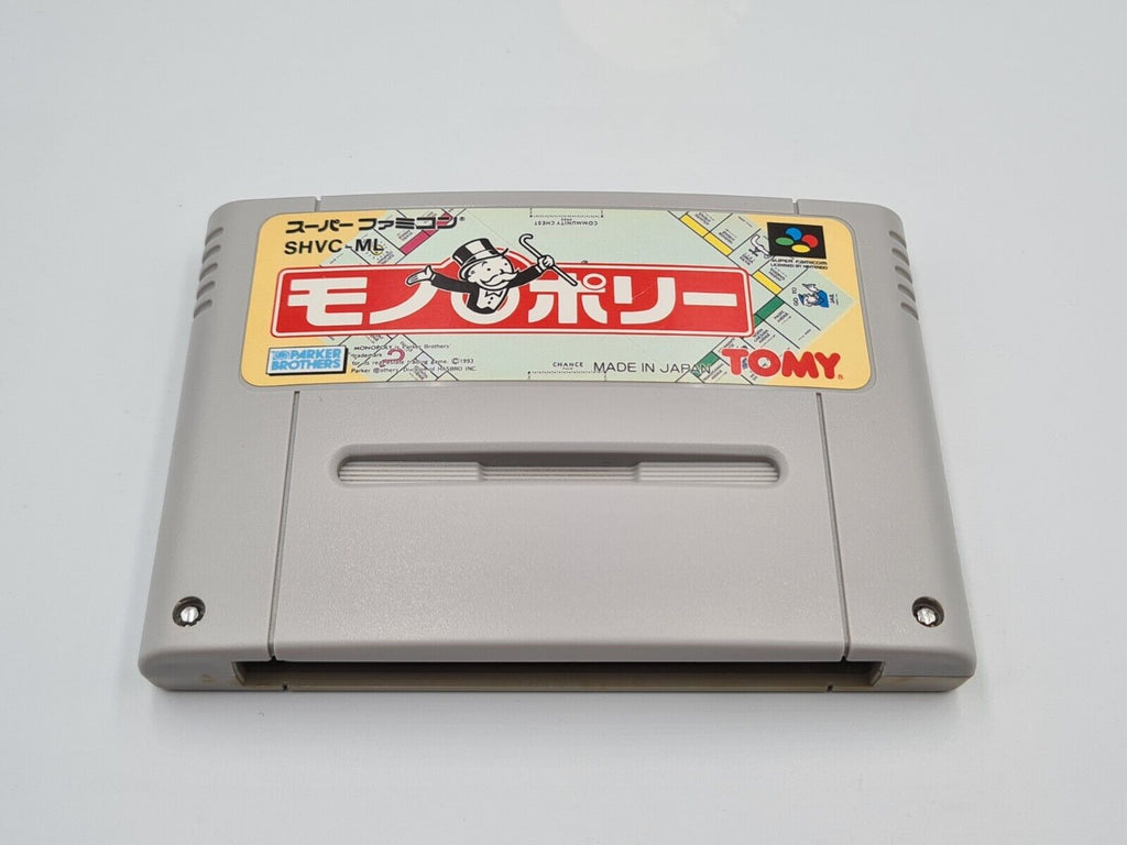 SFC Super Famicom Monopoly mit OVP und Anleitung Japan - T-Retro-Games 