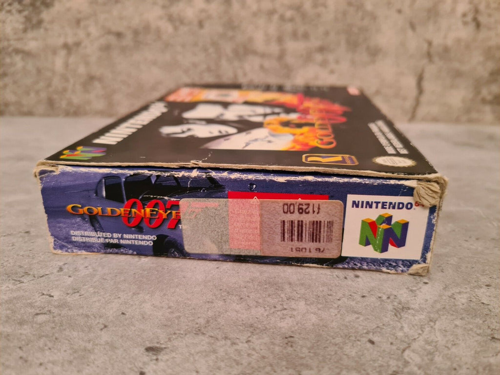 N64 Nintendo 64 GoldenEye 007 mit OVP und Anleitung FAH - T-Retro-Games 