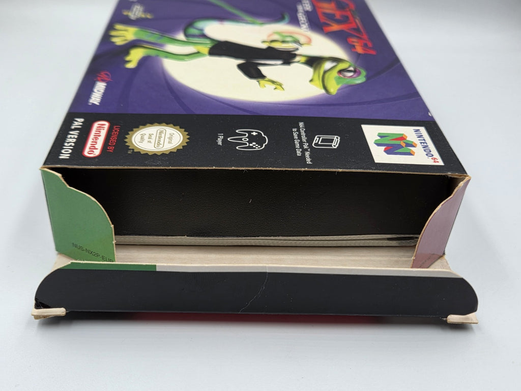 N64 Nintendo 64 Gex 64 Enter The Gecko mit OVP und Anleitung EUR