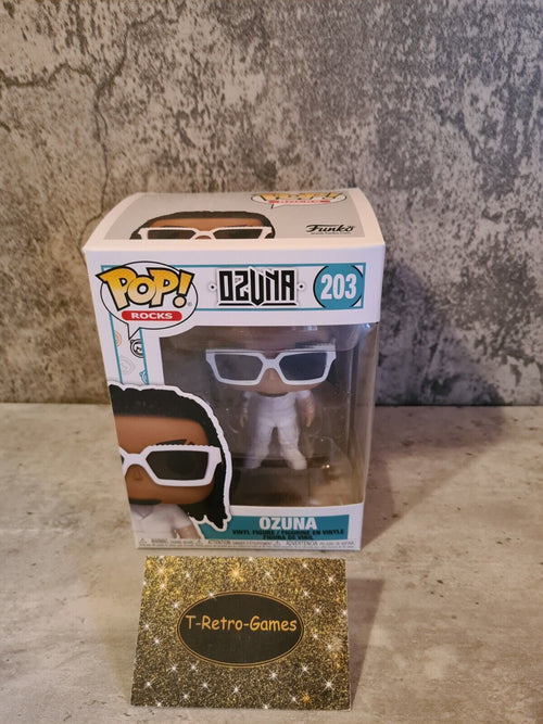 Funko Pop Rocks 203 Ozuna Neu New Unused - T-Retro-Games 