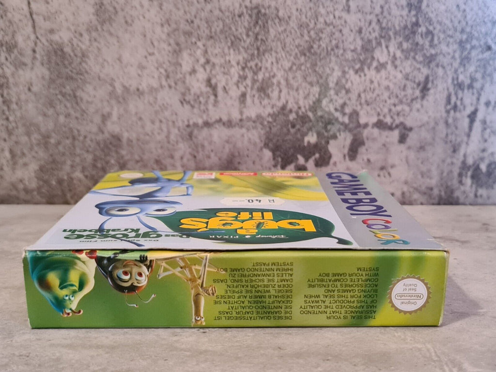 Game Boy Color Disney Pixar a Bug's Life mit OVP und Anleitung EUR - T-Retro-Games 