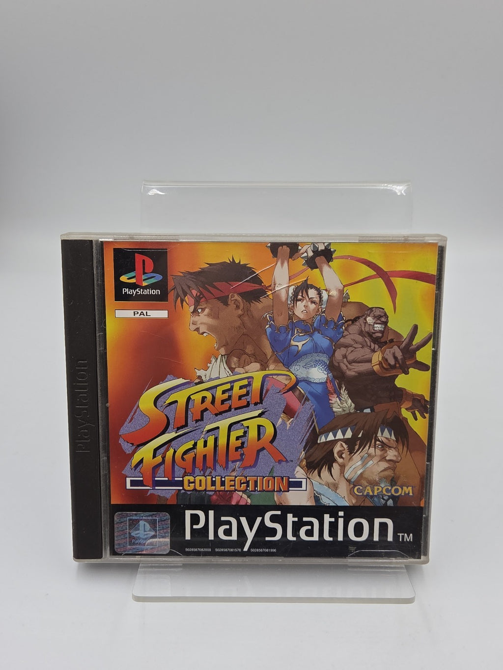 PS1 Playstation 1 Street Fighter Collection mit OVP + Anleitung  2 Discs