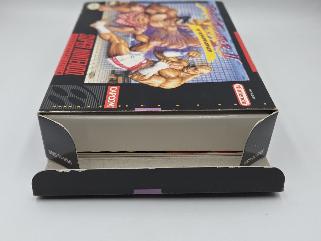 SNES Super Nintendo Spiel Street Fighter II Turbo mit OVP und Anleitung NTSC USA