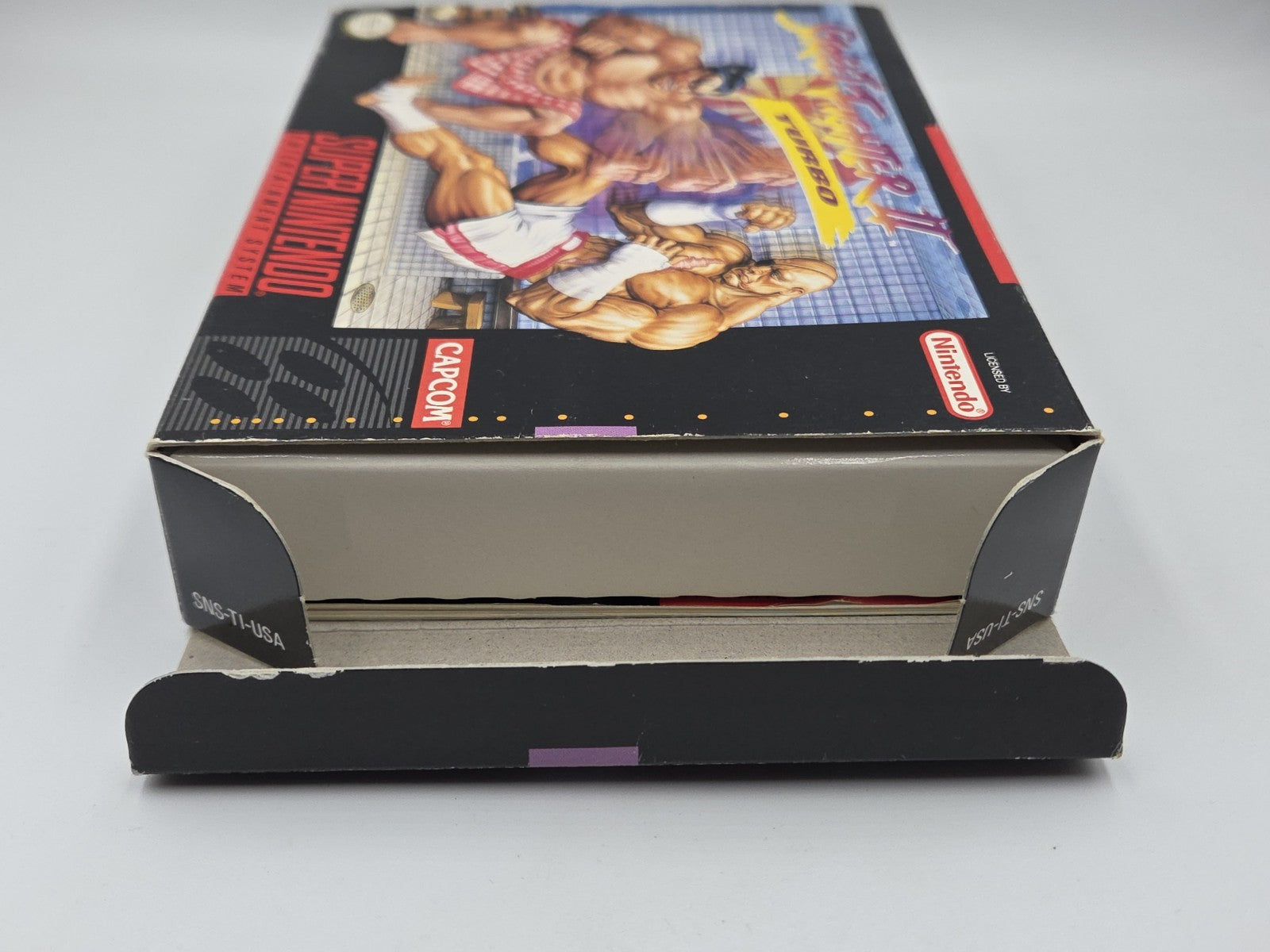 SNES Super Nintendo Spiel Street Fighter II Turbo mit OVP und Anleitung NTSC USA