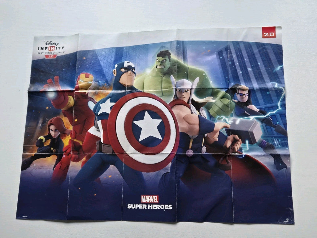Disney Infinity Poster Marvel Super Heroes