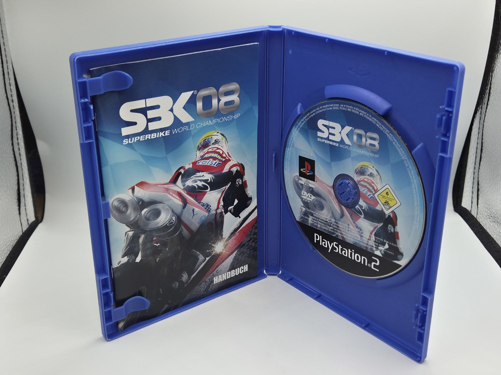 PS2 Playstation 2 SBK 08 Superbike World Championship + OVP + Anleitung Deutsch 