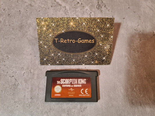 Nintendo Gameboy Advance The Scorpion King Sword of Osiris Modul EUR - T-Retro-Games 