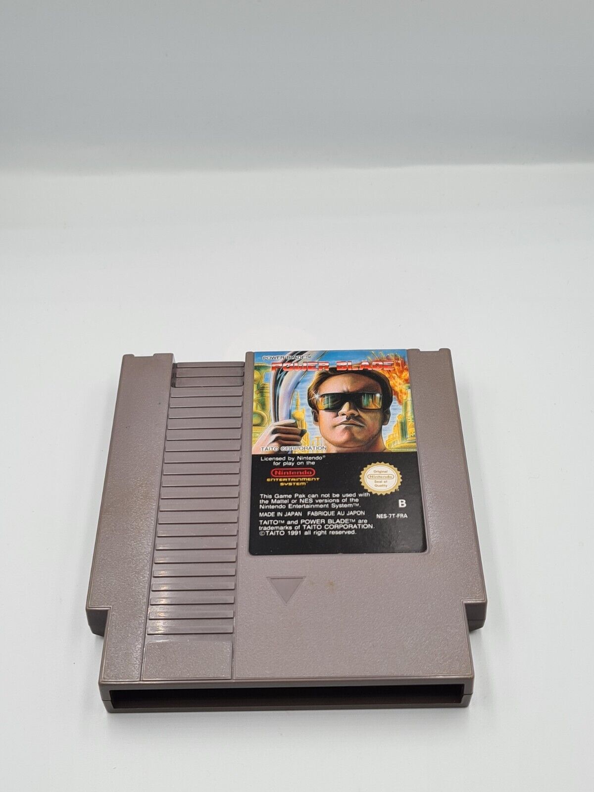 Nintendo NES Power Blade mit OVP und Anleitung FRA - T-Retro-Games 