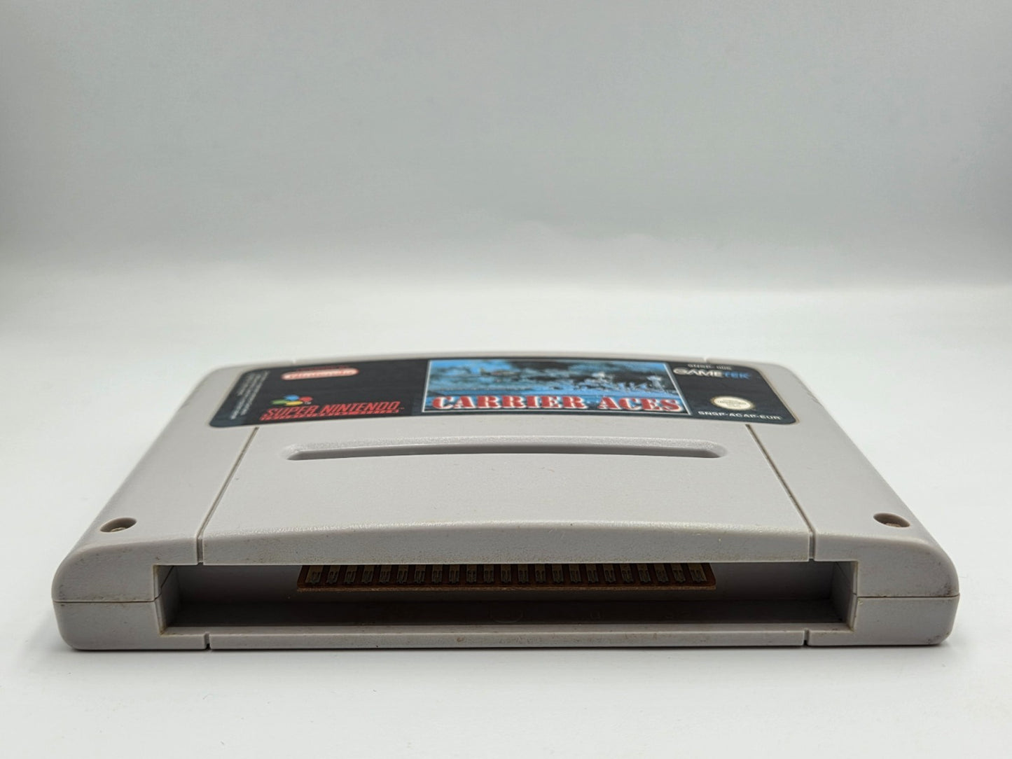 SNES Super Nintendo Carrier Aces Modul EUR