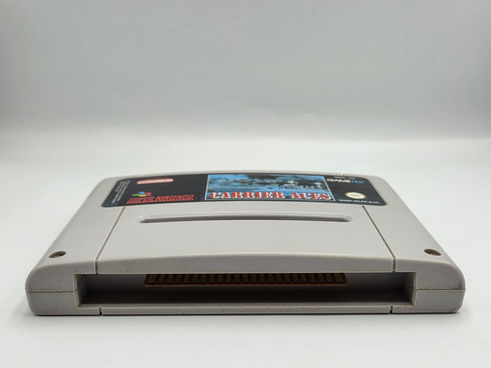 SNES Super Nintendo Carrier Aces Modul EUR
