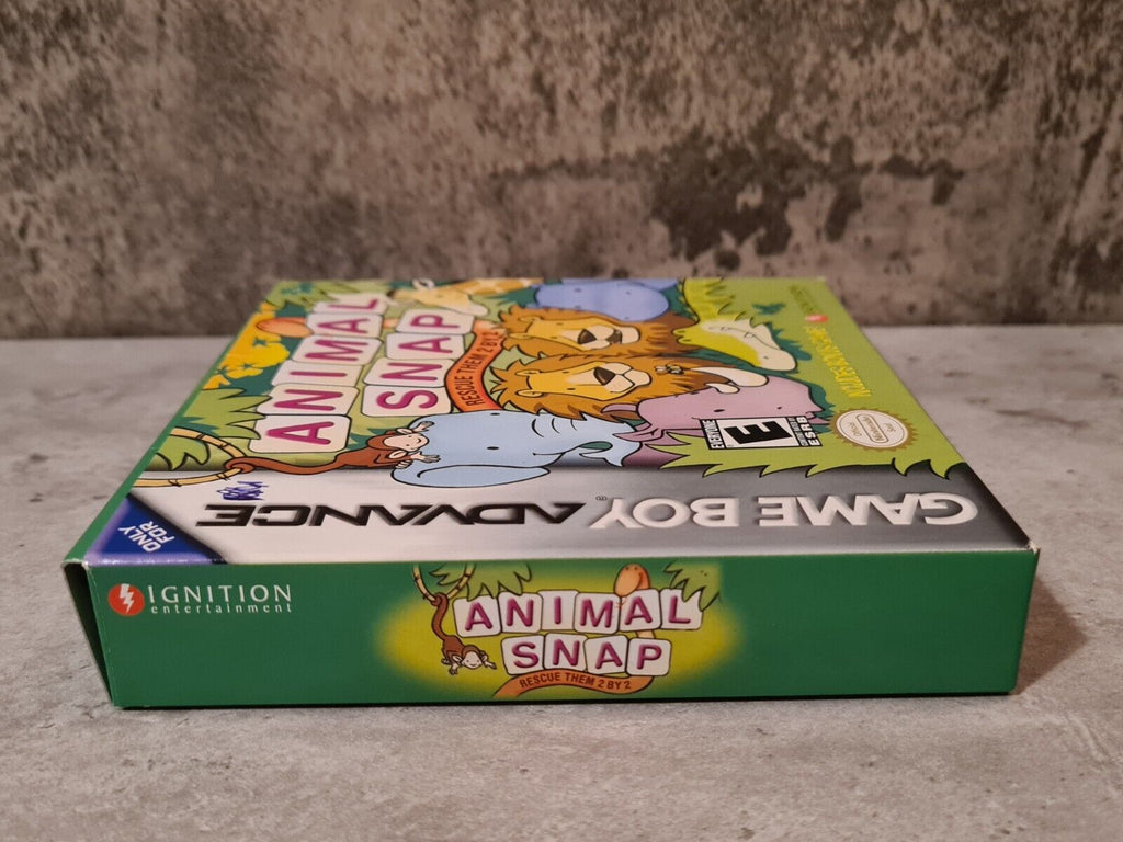 Nintendo Game Boy Advance Animal Snap mit OVP und Anleitung USA - T-Retro-Games 