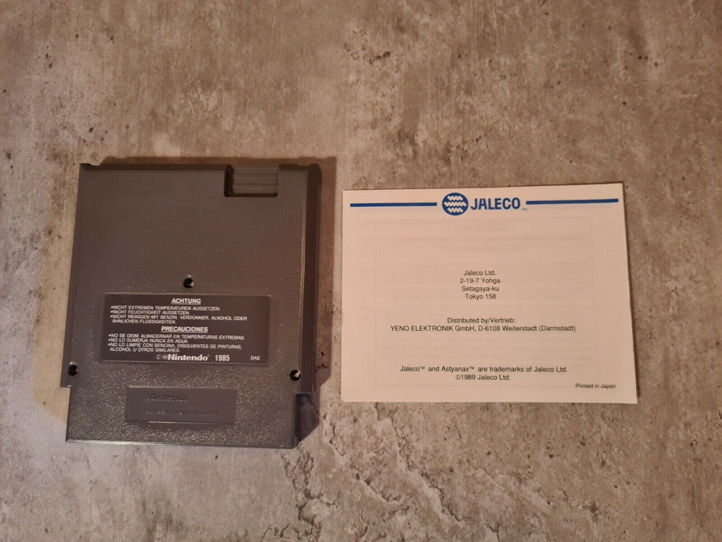 Nintendo NES Racket Attack mit OVP und Anleitung NOE - T-Retro-Games 