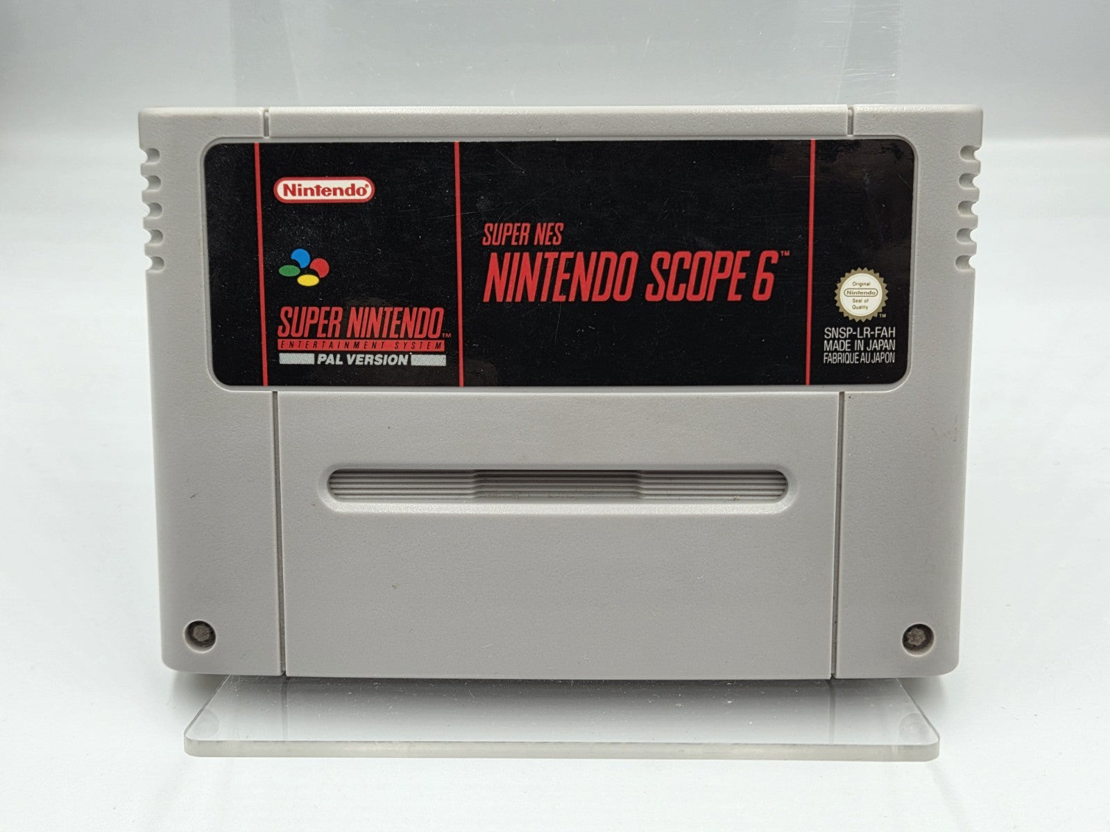 SNES Super Nintendo Super NES Nintendo Scope 6 Modul FAH - T-Retro-Games 