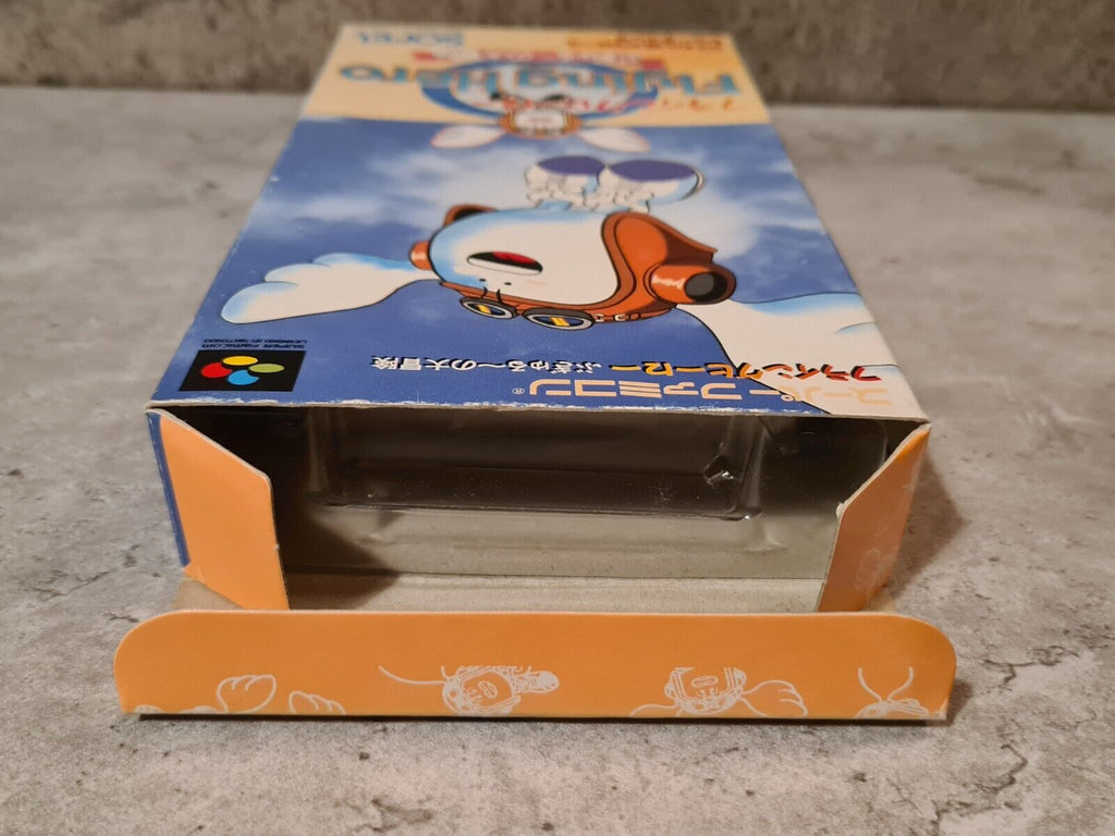SFC Super Famicom Flying Hero Bugyuru Daiboken mit OVP und Anleitung Japan - T-Retro-Games 