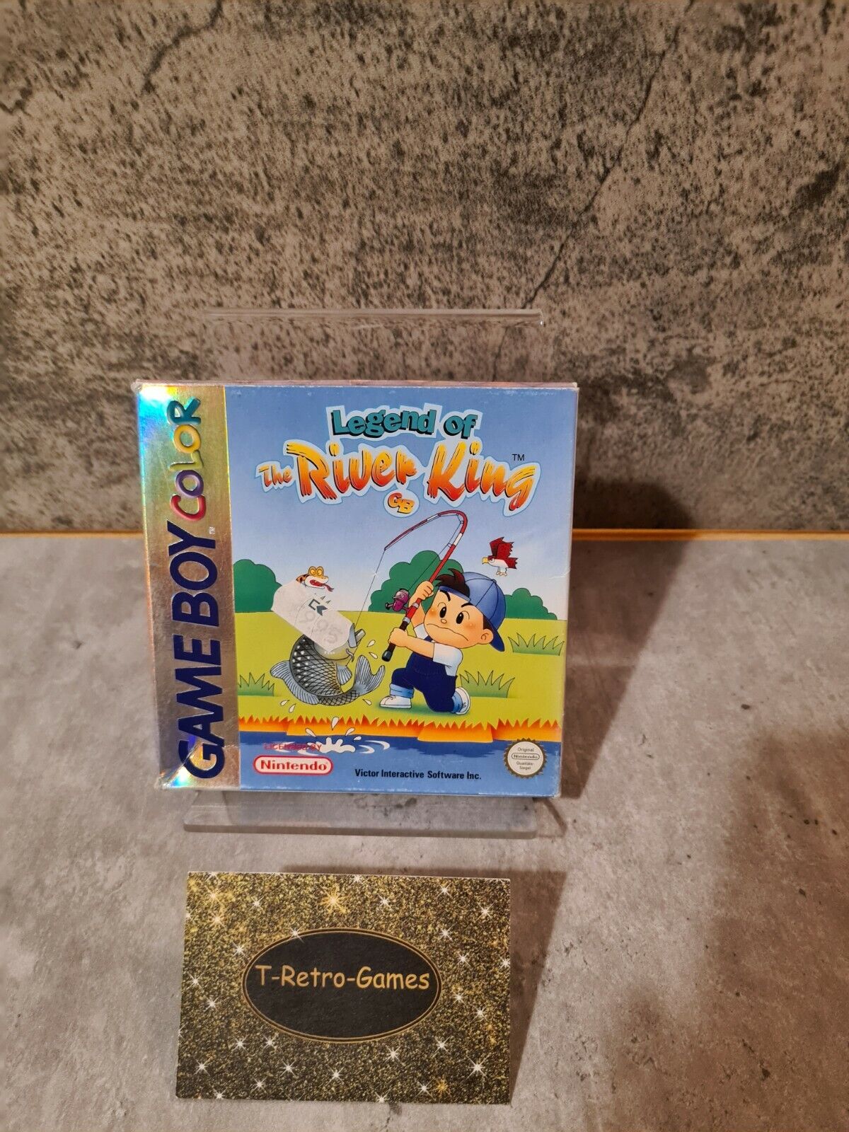 Nintendo Game Boy Color Legend of The River King mit OVP und Anleitung NOE - T-Retro-Games 