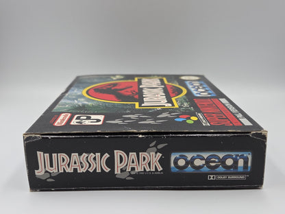 SNES Super Nintendo Spiel Jurassic Park mit OVP und Anleitung UKV