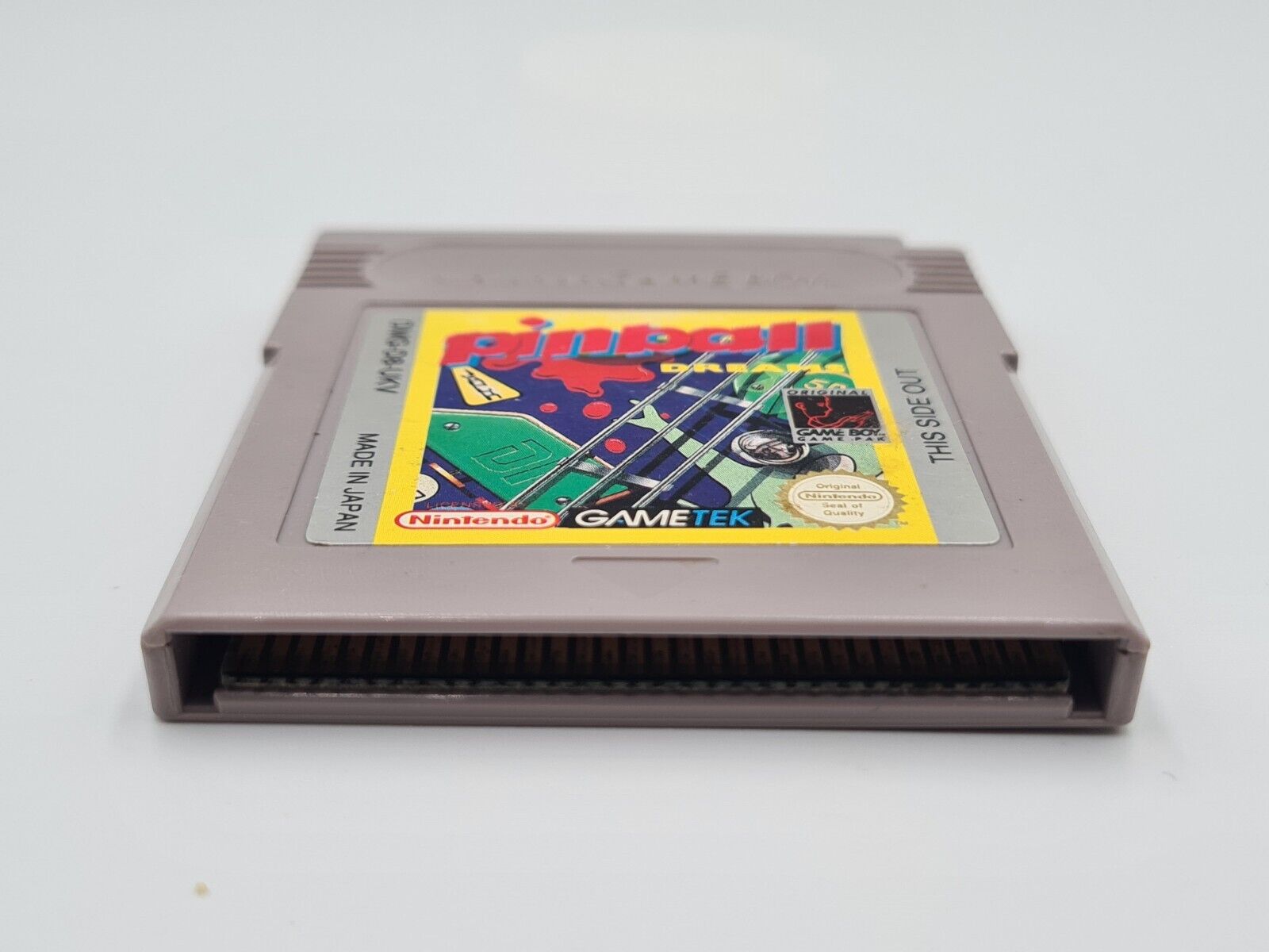 Nintendo Game Boy Classic Spiel Pinball Dreams Modul UKV - T-Retro-Games 
