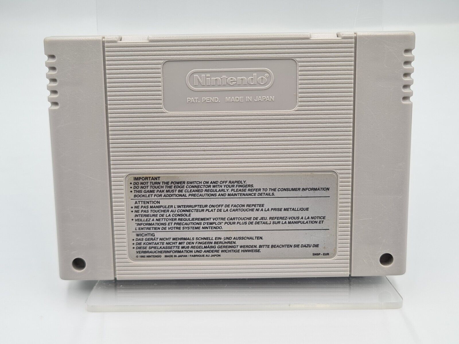 SNES Super Nintendo Sailor Moon Modul FRA/SFRA - T-Retro-Games 