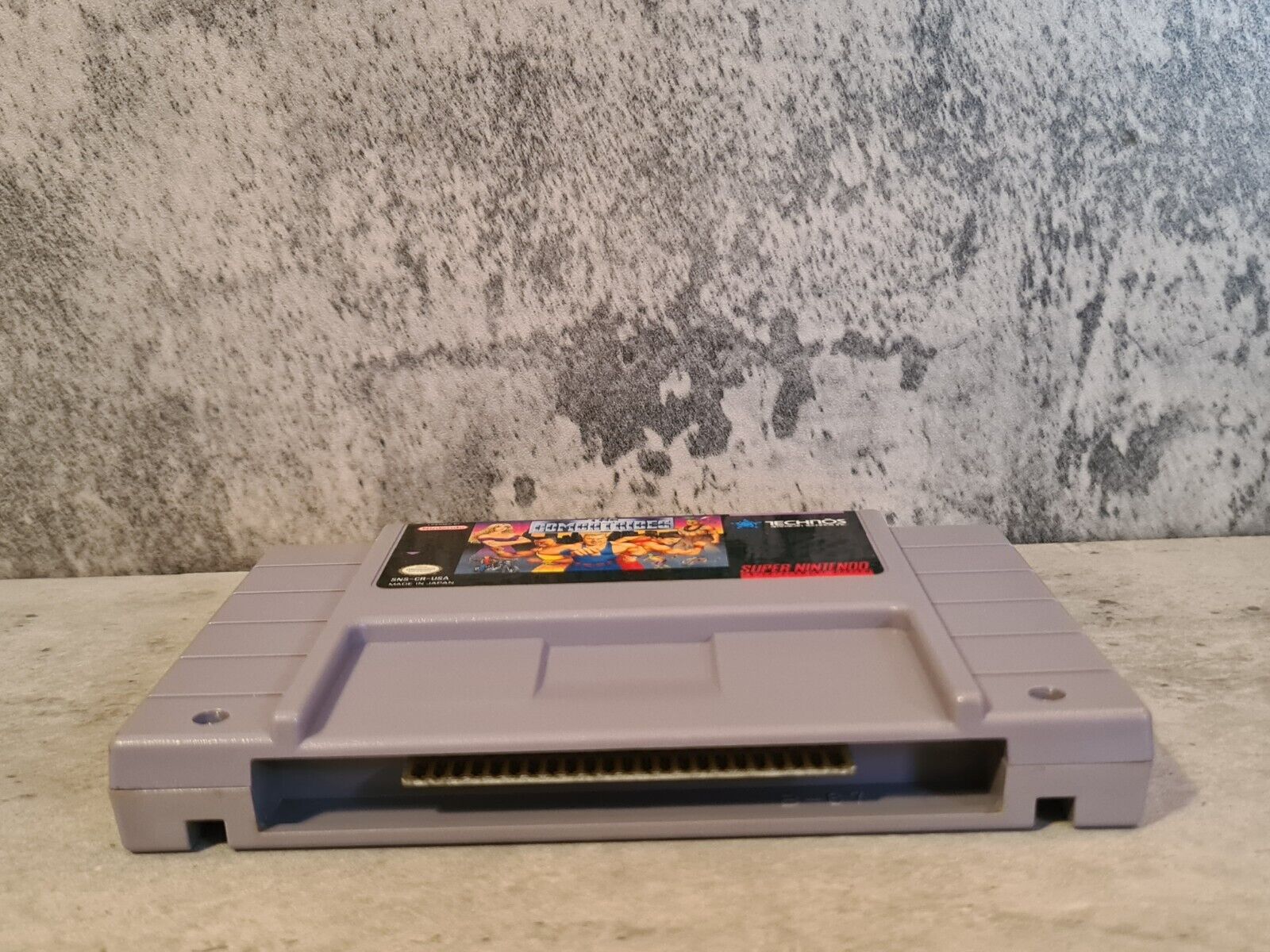 SNES Super Nintendo The Combatribes NTSC USA Modul - T-Retro-Games 