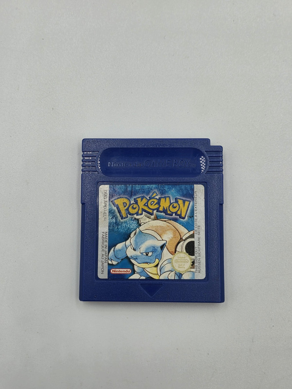 Nintendo Game Boy Pokemon Blue Version mit OVP und Anleitung EUR