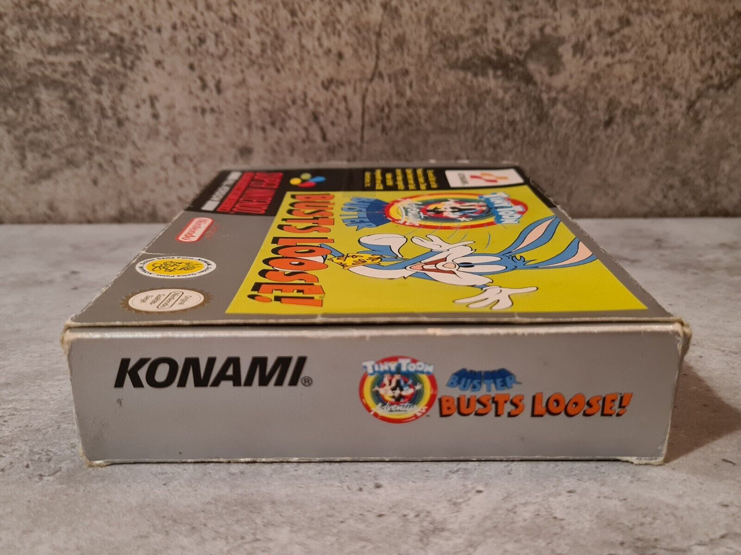SNES Tiny Toon Adventures Buster Busts Loose mit OVP und Anleitung NOE - T-Retro-Games 