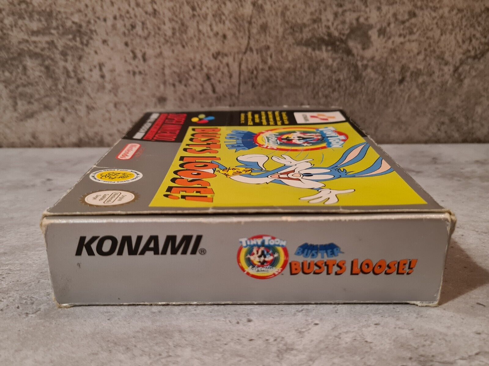 SNES Tiny Toon Adventures Buster Busts Loose mit OVP und Anleitung NOE - T-Retro-Games 