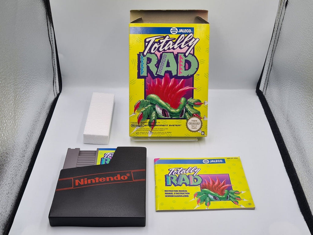 NES Totally Rad mit OVP und Anleitung FRA - T-Retro-Games 
