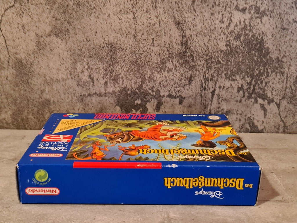 SNES Super Nintendo Disneys Das Dschungelbuch mit OVP und Anleitung NOE - T-Retro-Games 